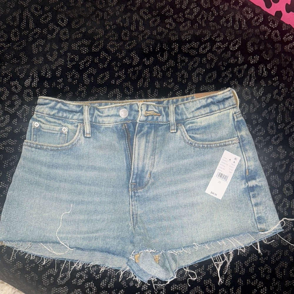 PacSun Light Blue Denim Shorts
